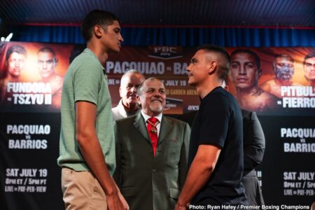 Terence Crawford Confidently Picks Sebastian Fundora to Defeat Tim Tszyu in Upcoming July 19th Rematch