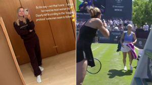 ‘The plot thickens’ – Tennis star brutally hits back at rival who told her ‘nobody likes you’ in awkward on-court spat