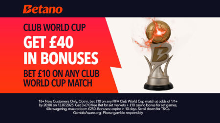 Club World Cup free bets: Get £40 in bonuses when staking £10 on competition with Betano