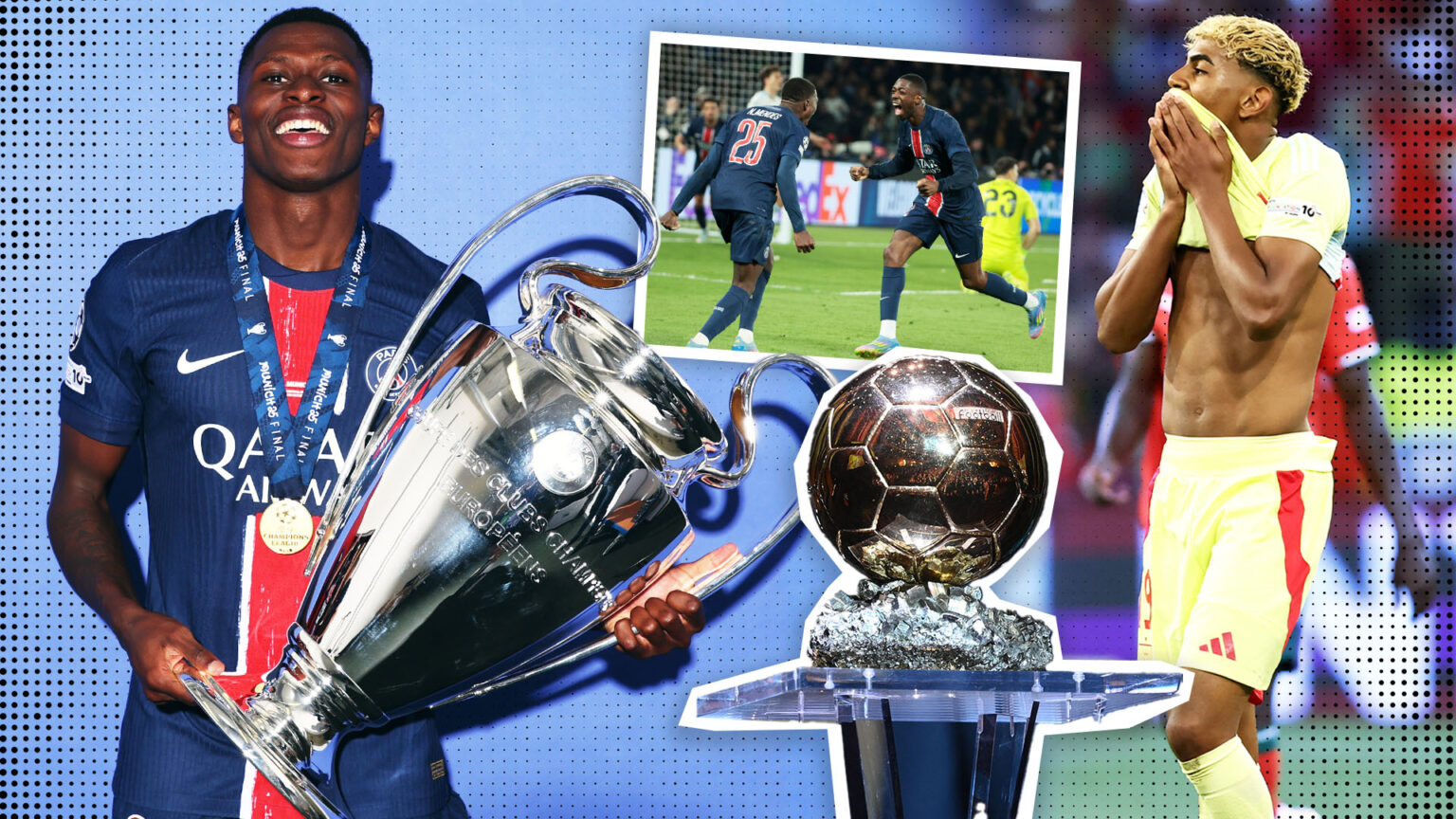 Nuno Mendes ‘cancelled out’ Lamine Yamal and won more trophies than Dembele – so why’s he not a Ballon d’Or contender?