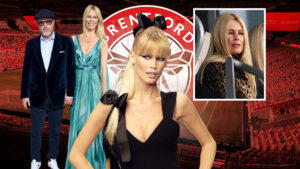 Claudia Schiffer’s film-maker husband in talks to buy stake in Brentford after supermodel seen at Premier League game