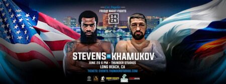 Boxing Results: David Stevens Conquers Petr Khamukov: Unanimous Decision