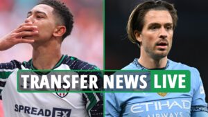 Transfer news LIVE: Dortmund AGREE Jobe Bellingham deal, Newcastle set to ‘rescue’ Grealish, Reijnders to have medical