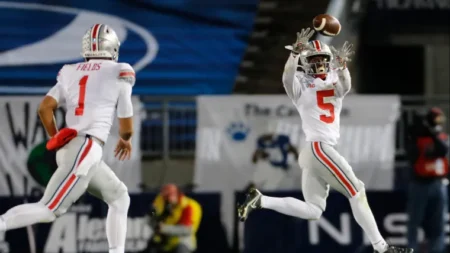 Garrett Wilson excited to reunite with Justin Fields