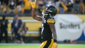 Steelers wide receiver coach names this player as wide receiver number two