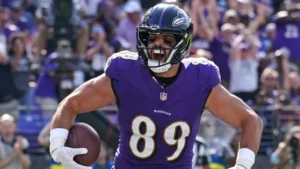 Commanders trade proposal adds Mark Andrews from Ravens for Jayden Daniels
