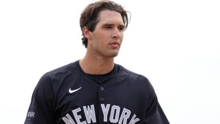 SEE IT: Yankees prospect Spencer Jones smacks home run in first Triple-A at-bat
