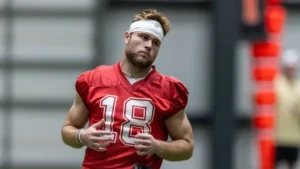 Former Iowa prep helps end NFL practice session early