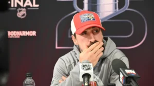Bruins legend Brad Marchand gets special tribute in Boston ahead of Stanley Cup with Panthers