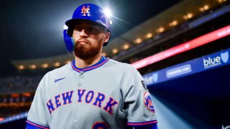 Mets, Brandon Nimmo discuss play on Freddie Freeman's fly ball in 10th inning: 'It's not as routine as it looked'