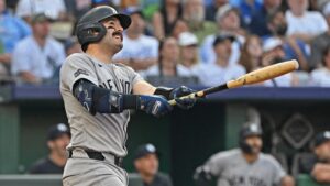 Austin Wells drives in five to power Yankees' 10-2 win over Royals