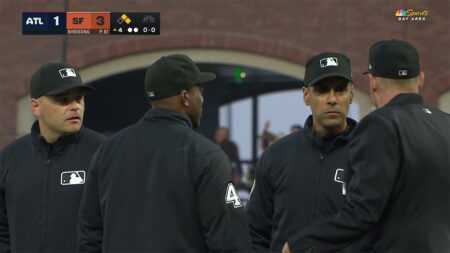 Giants players lament ‘dangerous’ fan incident in win over Braves – NBC Sports Bay Area & California