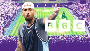‘Very strange’ – Nick Kyrgios lets slip who BBC have replaced him with for Wimbledon and immediately fires dig at him