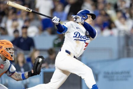 Tanner Scott struggles again as Dodgers fall to Mets in 10 innings