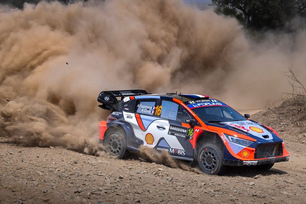 Adrien Fourmaux, Alexandre Coria, Hyundai World Rally Team Hyundai i20 N Rally1