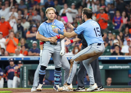 Rays’ Taylor Walls ejected after tapping on helmet, erupting at umpire in loss to Astros