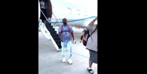 Terence Crawford Lands in Las Vegas for Canelo Alvarez Press Conference