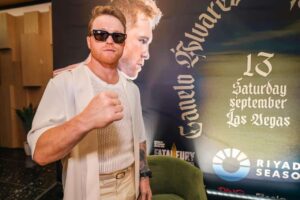 Did Canelo and Crawford Fake Their Altercation? Fans Suspect Premeditated Hype for “Fight of the Century”
