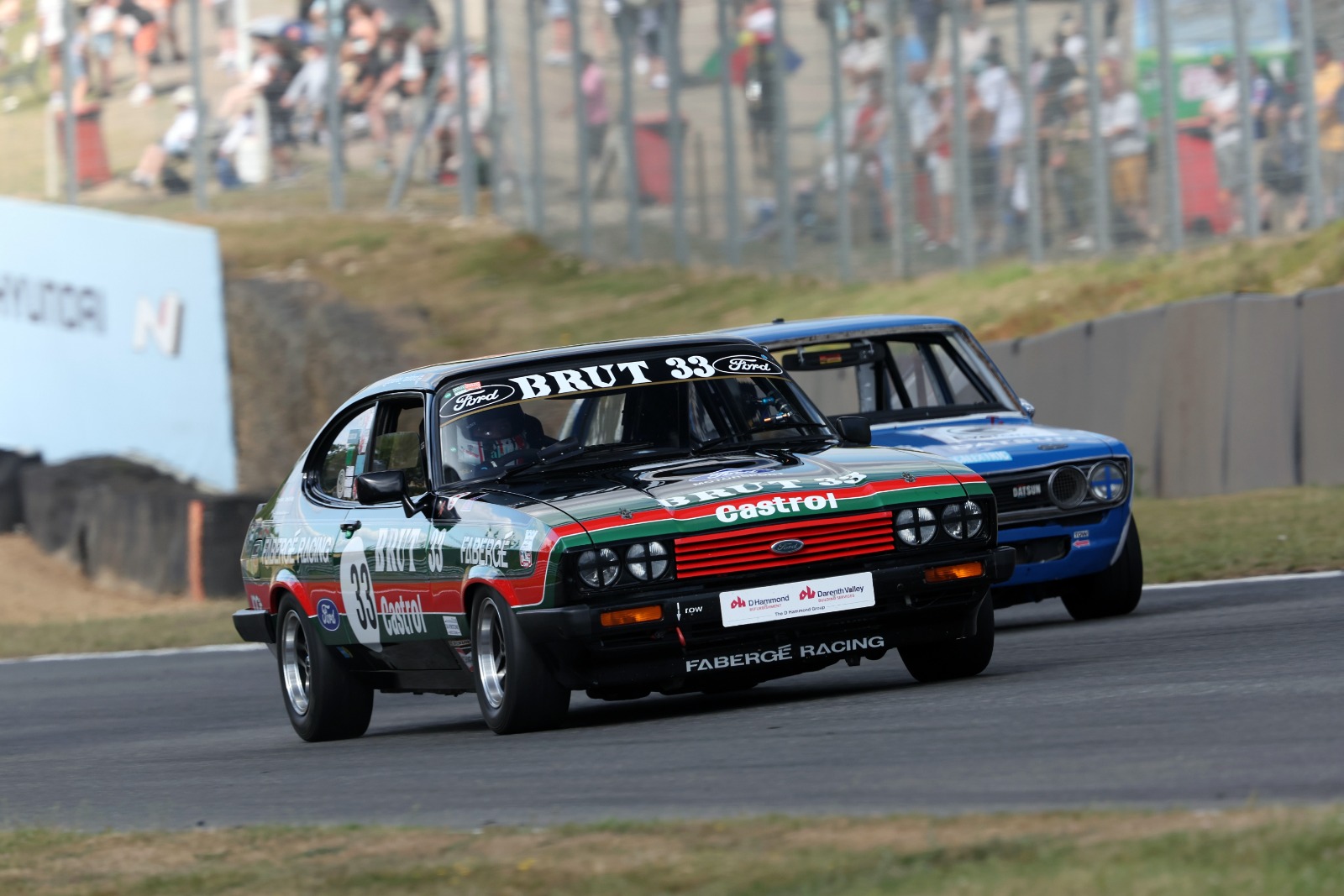 Rainford had some entertaining Group 1 scraps with Corker's Datsun