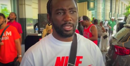 Crawford Brushes Off Keyshawn’s Weight Miss, But Fans Suspect a Calculated Move