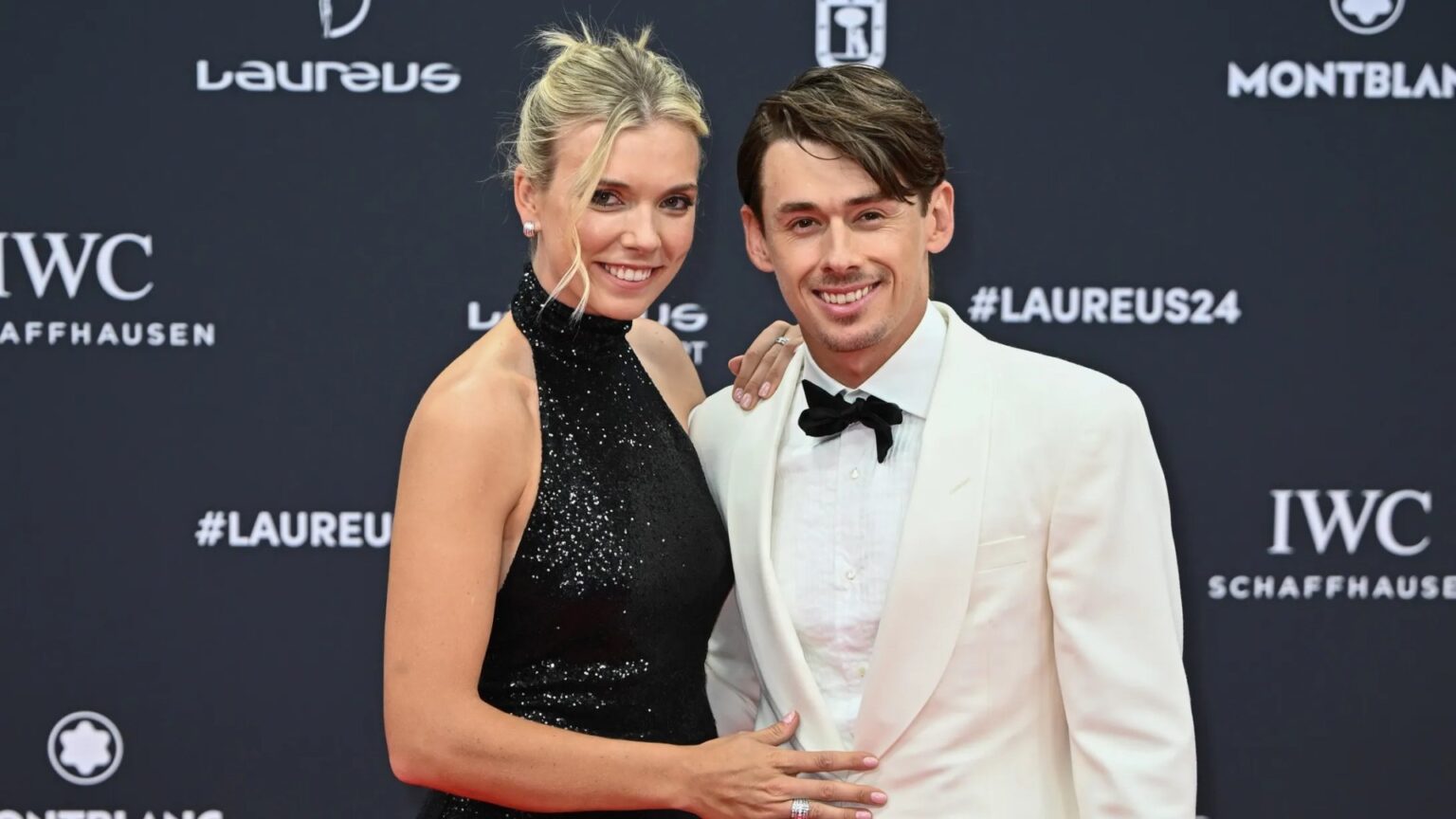 Who is Katie Boulter’s fiancé Alex de Minaur and how long have they been together?