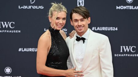 Who is Katie Boulter’s fiancé Alex de Minaur and how long have they been together?