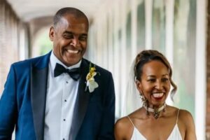 Former Premier League star Mark Bright, 62, marries Ian Wright’s estranged sister in stunning ceremony