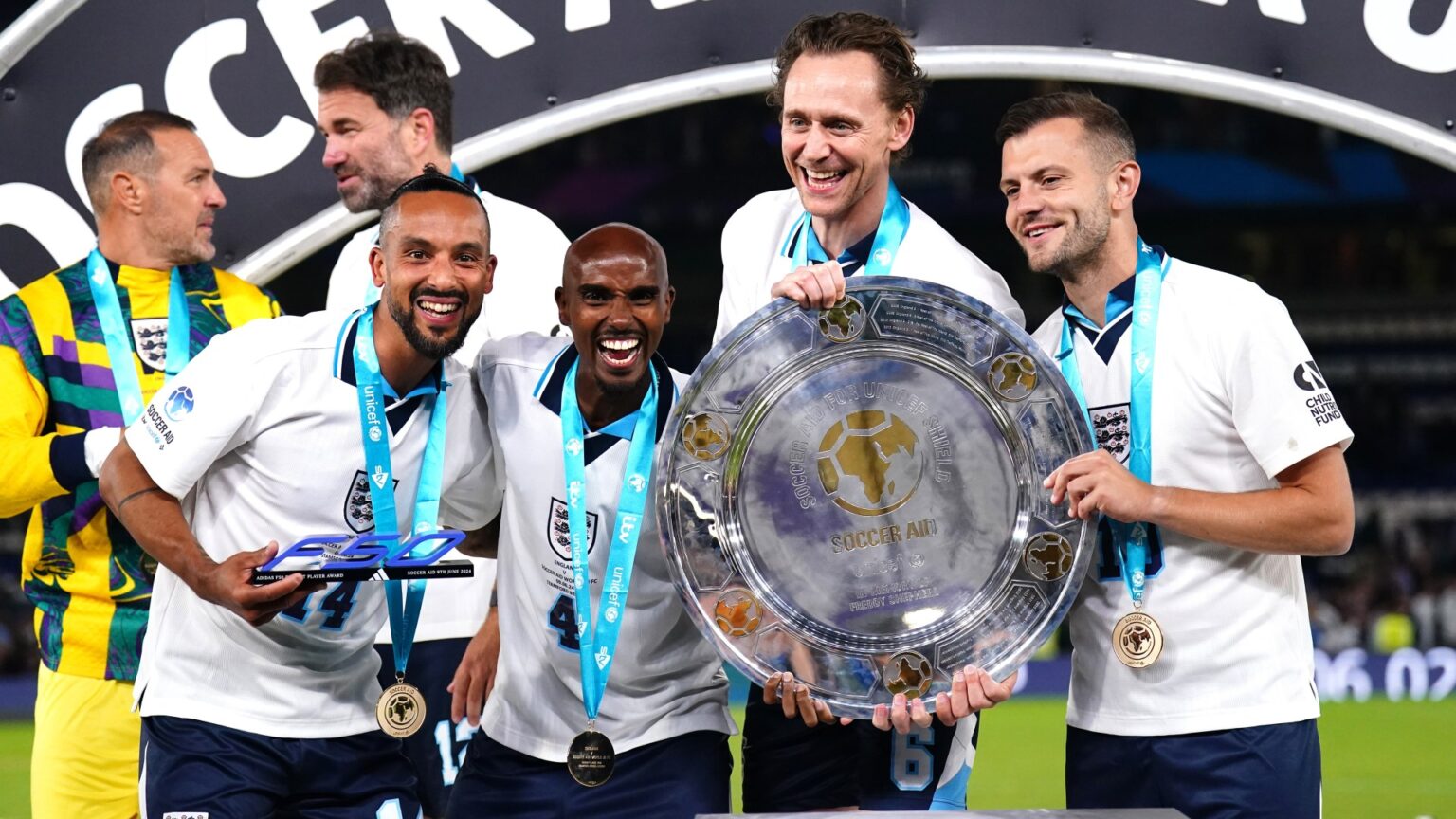 Who has won the most Soccer Aid matches out of England and World XI?