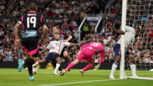 Westlife star Nicky Byrne makes incredible Soccer Aid double save… then somehow avoids red card moments later