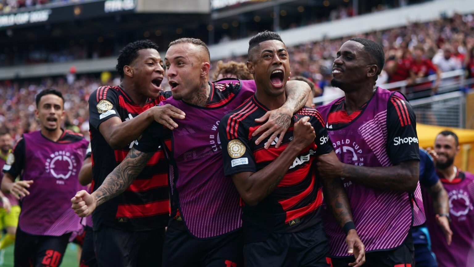 Flamengo vs Chelsea – Club World Cup LIVE SCORE: Blues concede again after Jackson get SENT OFF in frantic clash