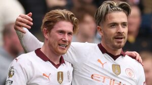 Kevin De Bruyne wants Napoli boss Antonio Conte to reunite him with Jack Grealish in transfer blow to Man Utd star