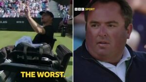 ‘You are the worst umpire I’ve seen’ – Wimbledon star forces umpire to call SUPERVISOR after refusing to accept warning