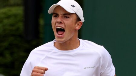 Brit world No719 bizarrely shouts ‘GARETH’ as he qualifies for Wimbledon but is BANNED from claiming £66,000 prize money