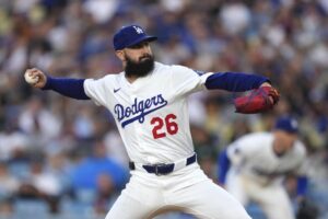 Dodgers place starting pitcher Tony Gonsolin on the injured list