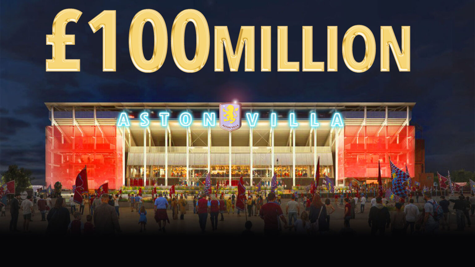 Aston Villa’s £100m stadium upgrade will create HUGE beer hall, welcome rival sport and be built in rarely-seen way