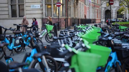 Former Wimbledon champion reveals she’s been cycling to Queen’s on LIME BIKE after her car was stolen