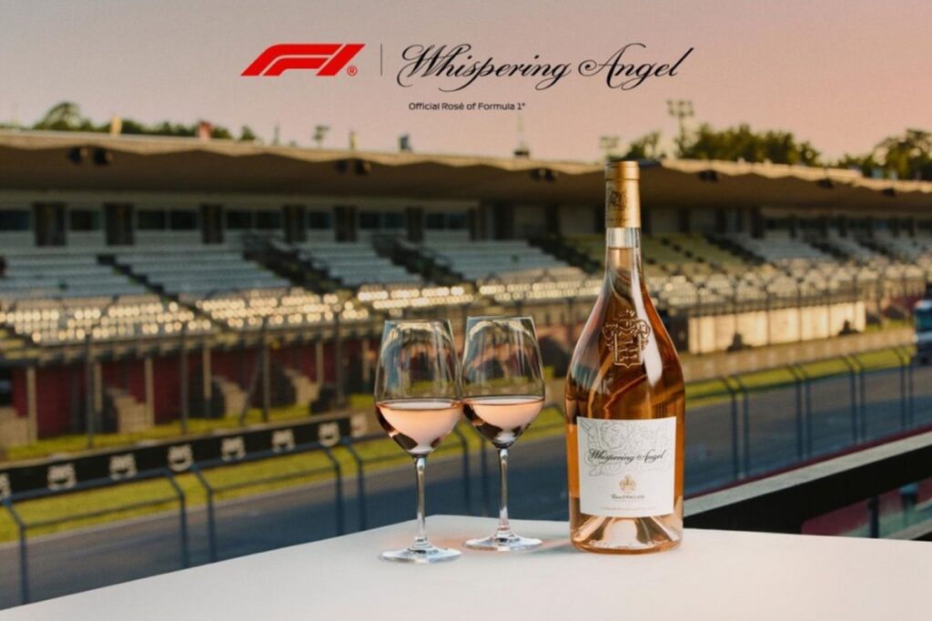 Rosé-tinted spectacle – Formula 1 welcomes Whispering Angel as partner