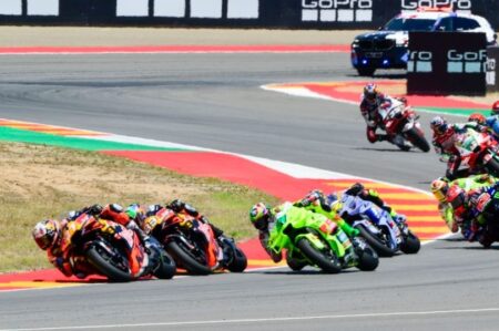 Head full of “pure adrenaline” during Aragon GP battle with Aldeguer