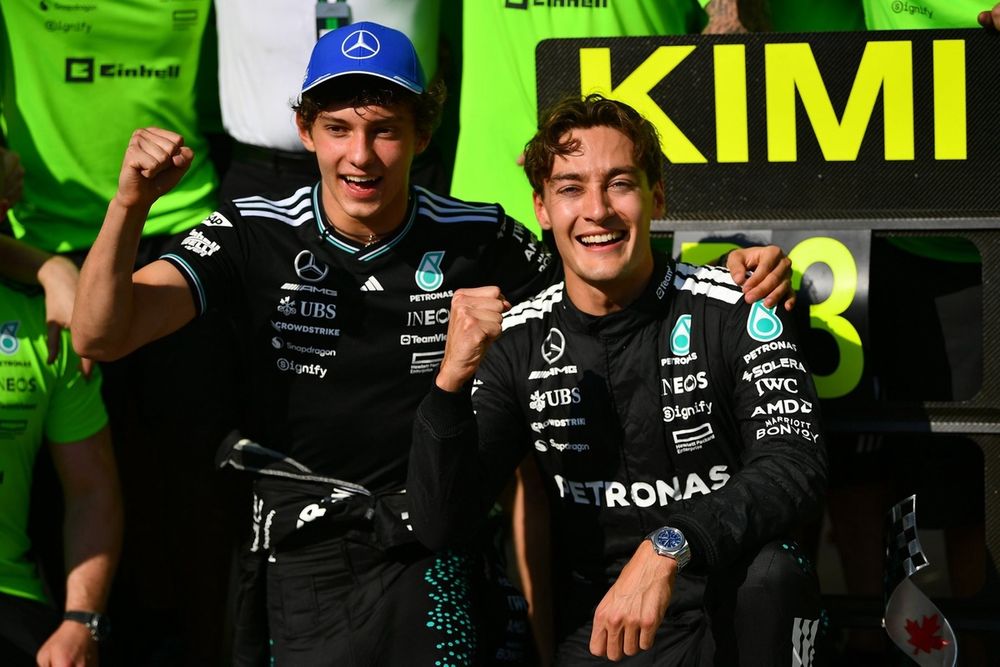 George Russell, Mercedes, Andrea Kimi Antonelli, Mercedes