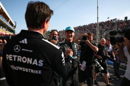 Wolff put on the spot as Russell shares Verstappen-Mercedes talks