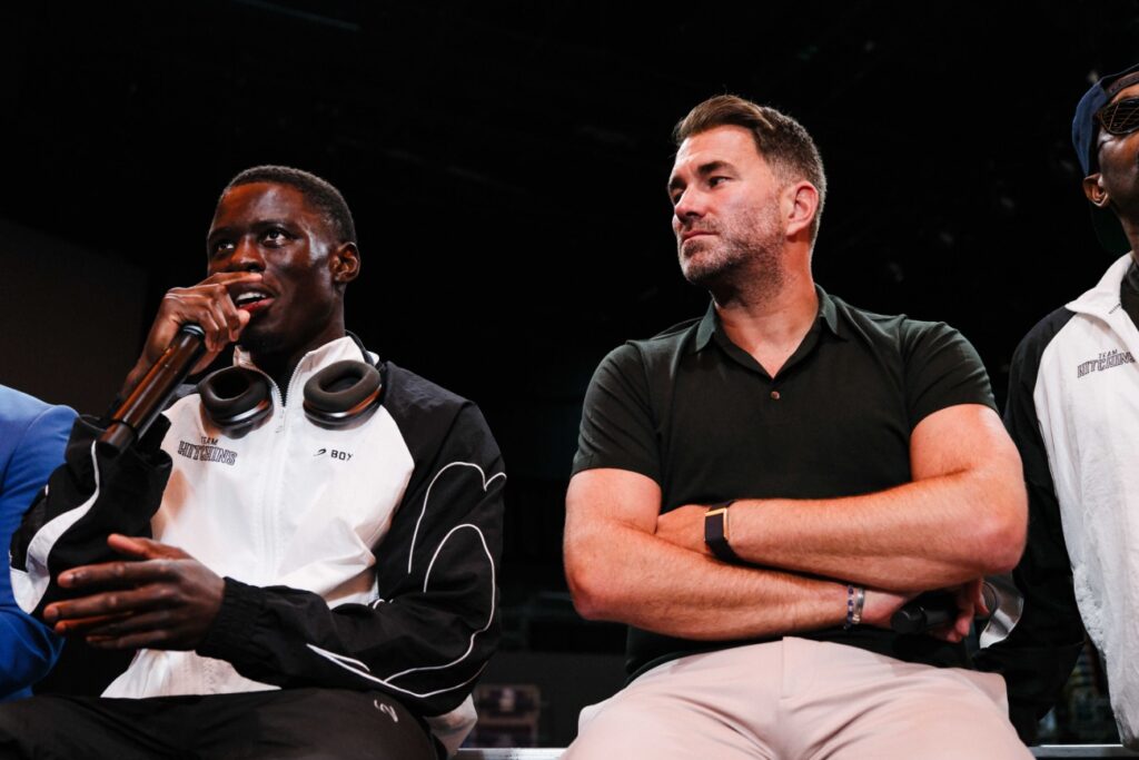 Eddie Hearn Rages as Richardson Hitchins Announces Free Agency After George Kambosos Victory
