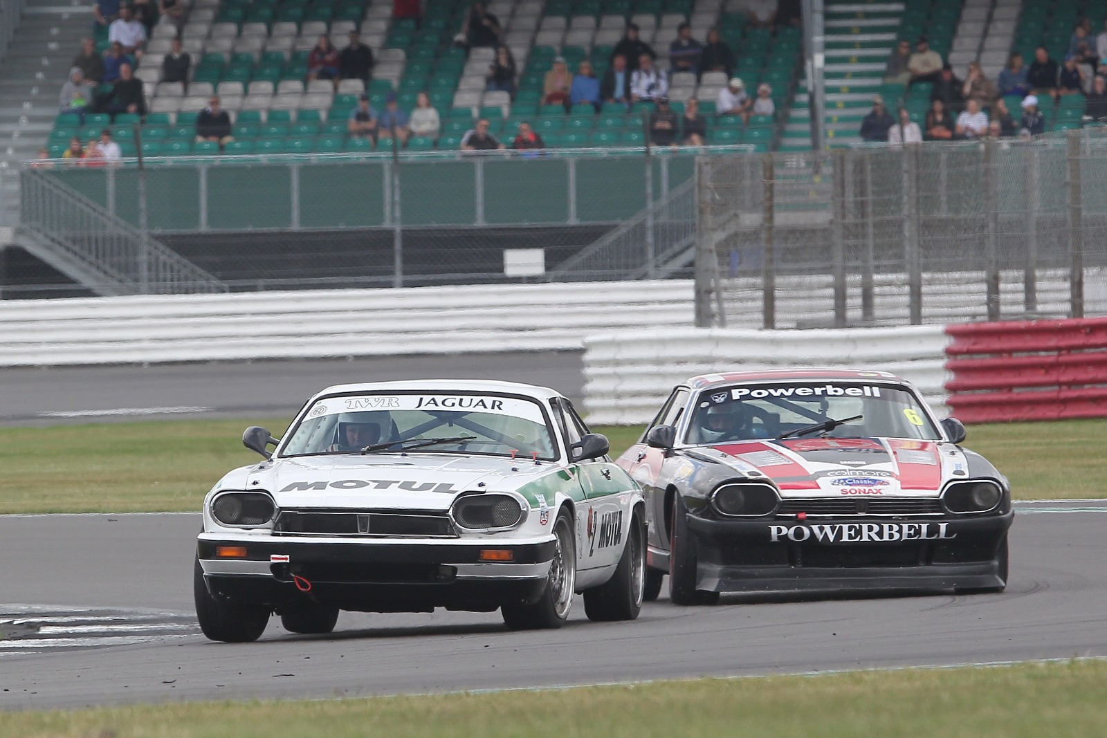 Simon Lewis outran Rodney Fost to rare Jaguar championship win on Sunday