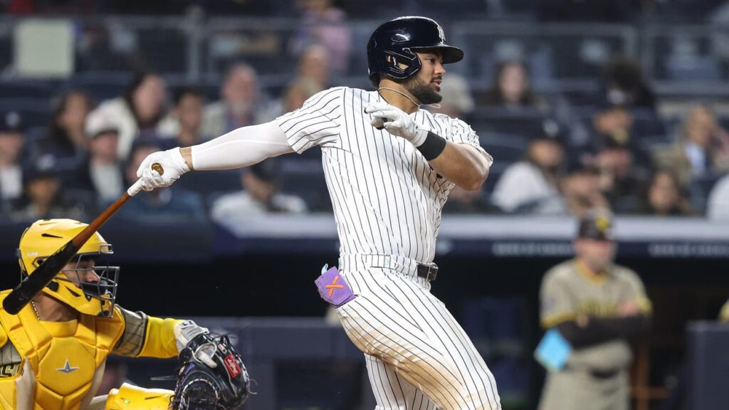 Yankees bump Jasson Dominguez to leadoff spot for Tuesday's Angels matchup