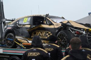 Hospital clears Cook to race after big shunt at Thruxton