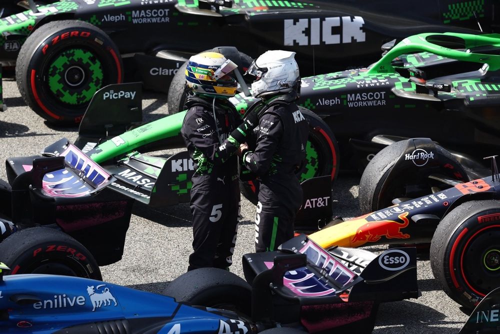 Nico Hulkenberg, Sauber, Gabriel Bortoleto, Sauber