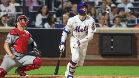 Mets' Brandon Nimmo provided cushion for David Peterson's shutout with pair of homers