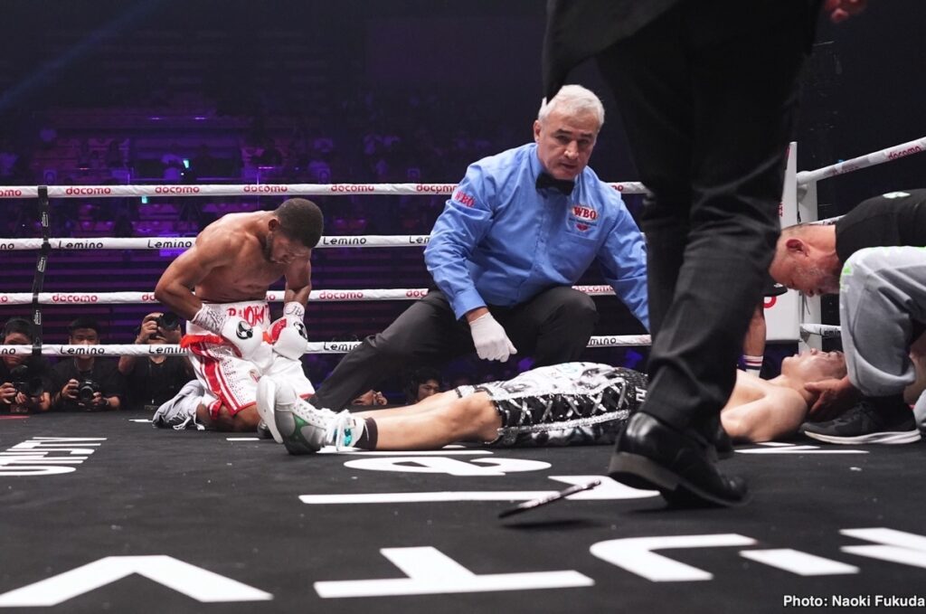 Brian Norman Jr Knocks Jin Sasaki Out Cold In The 5th Round 
