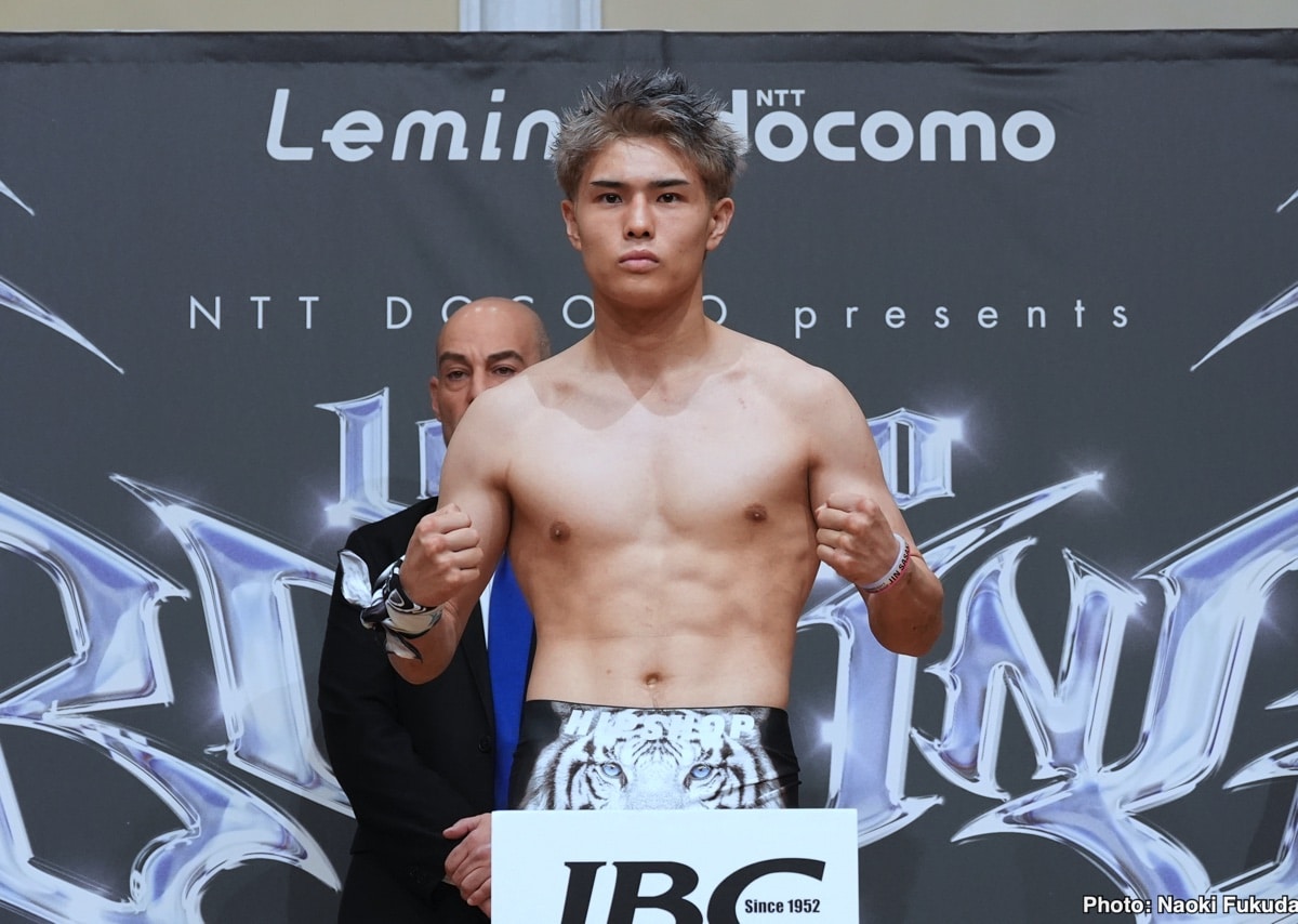 Image: Brian Norman Jr. 146.8 vs. Jin Sasaki 146.8 - Weigh-in Results for Tokyo