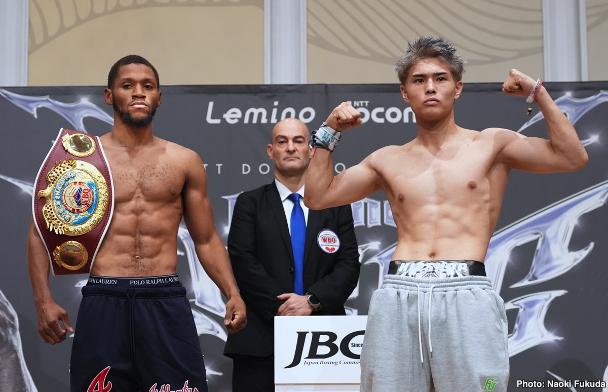 Image: Brian Norman Jr. 146.8 vs. Jin Sasaki 146.8 - Weigh-in Results for Tokyo