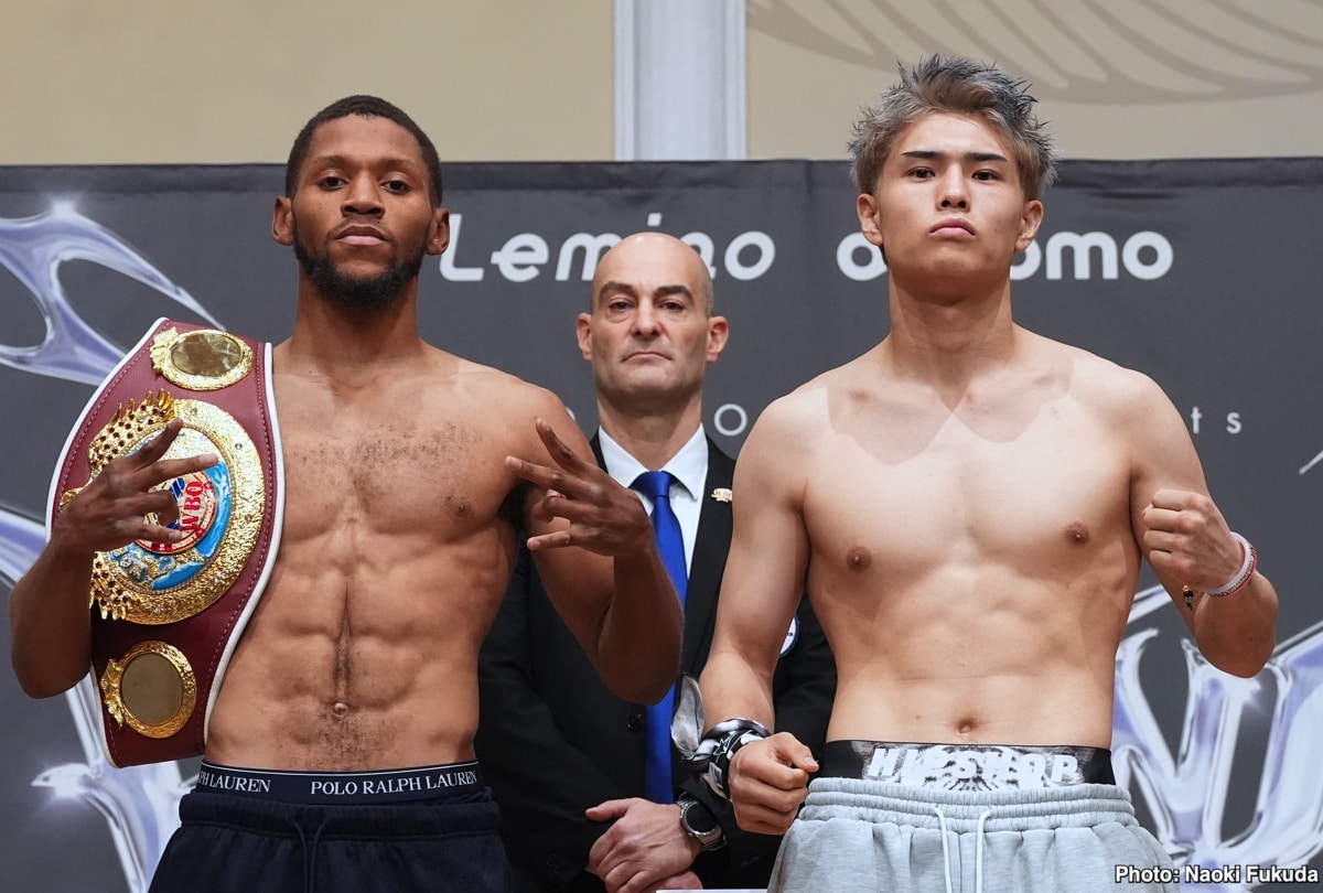 Image: Brian Norman Jr. 146.8 vs. Jin Sasaki 146.8 - Weigh-in Results for Tokyo
